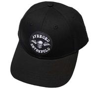 Rock Off officially licensed products Men's Avenged Sevenfold Deathbat Crest Baseball Cap Black