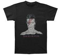 Rock Off Officially Licensed Products Men's David Bowie Aladdin Sane T - Shirt (Pack of 1)