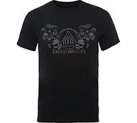 Rock Off Officially Licensed Products Men's Disturbed Beware The Vultures T - Shirt (Pack of 1)
