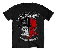 Rock Off Officially Licensed Products Men's Jekyll & Hyde T-Shirt