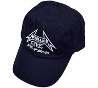 Rock Off Baseball Cap Metallica Live – Officially Licensed – One Size Black