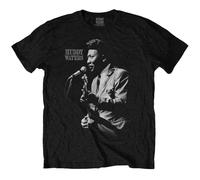 Rock Off Officially Licensed Products Men's Muddy Waters Muddy Live T - Shirt (Pack of 1)