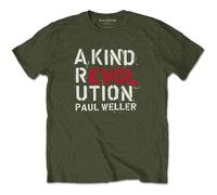 Rock Off Officially Licensed Products Men's Paul Weller a Kind Revolution T - Shirt