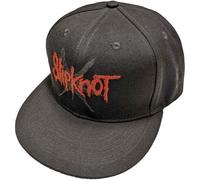 Rock Off officially licensed products Men's Slipknot 9 Point Star Baseball Cap Charcoal Grey