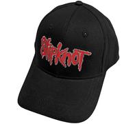 Rock Off Baseball Cap Slipknot Text Band Logo Officially Licensed One Size Black