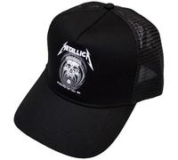 Metallica Baseball Cap In Vertigo – Mesh Back – Officially Licensed – Black One Size