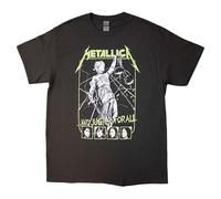 Metallica - Justice Faces Charcoal - T-Shirt - grey - XXL - 100% Cotton,Jersey XXL