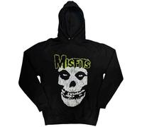 Rock Off officially licensed products Misfits Vintage Classic Band Logo Pullover Hoodie L Black