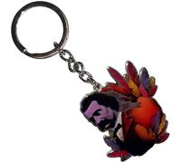Rock Off officially licensed products Monty Python Chicken Man Keychain Keyring One Size