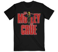 Rock Off officially licensed products Motley Crue Dr Feelgood Since 1989 T Shirt M Black