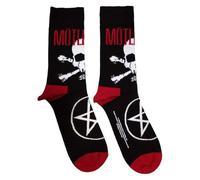 Rock Off officially licensed products Motley Crue Skull And Crossbones Ankle Socks One Size