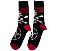 Rock Off officially licensed products Motley Crue Skull And Crossbones Ankle Socks One Size