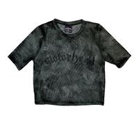 Rock Off officially licensed products Motorhead Band Logo Mesh Crop Top XXL Green