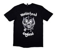 Rock Off officially licensed products Motorhead England Band Logo T Shirt M Black