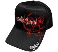 Rock Off Officially Licensed Products Motorhead England Red Warpig Snapback Trucker Cap One Size