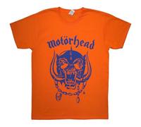 Rock Off officially Licensed Products Motorhead Good and Loud T Shirt XXL Orange