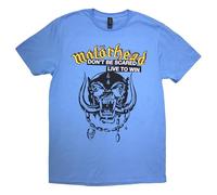 Rock Off officially Licensed Products Motorhead Live to Win T Shirt L Blue