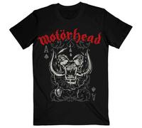 Rock Off officially licensed products Motorhead Playing Card T Shirt S Black
