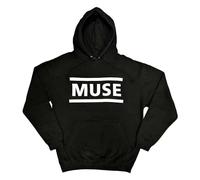 Muse - White Logo - Hoodie - black - XL - 80% Cotton, 20% Polyester XL
