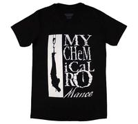 Rock Off officially licensed products My Chemical Romance Hangman Band Logo T Shirt L Black