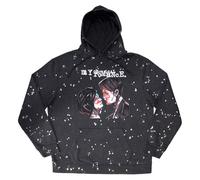 Rock Off officially licensed products My Chemical Romance Three Cheers Dip Dye Pullover Hoodie S Black