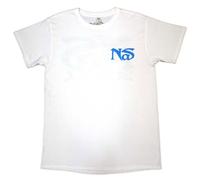 Rock Off officially licensed products NAS Still City Infill T Shirt S White