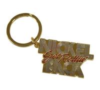 Rock Off officially licensed products Nickelback Get Rollin Band Logo Keyring Keychain One Size
