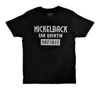 Rock Off officially licensed products Nickelback San Quentin T Shirt S Black