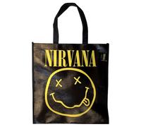 Rock Off officially licensed products Nirvana Yellow Grunge Face Eco Tote Bag One Size
