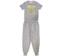 Nirvana Yellow Grunge Smile Pyjamas M