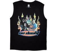 Rock Off officially licensed products No Doubt Retro Logo Tank Top M Black