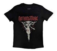 Rock Off officially licensed products Nothing More Force T Shirt L Black