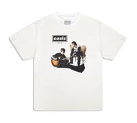 Oasis Cigarettes & Alcohol T-Shirt in White | Size: Large Oasis White L