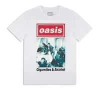 Oasis Cigarettes & Alcohol Single Cover T Shirt