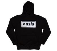 Rock Off officially licensed products Oasis Decca Band Logo Pullover Hoodie XL Black
