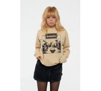 Rock Off officially Licensed Products Oasis Definitely Maybe Drum Sweatshirt in Beige | Size: 2XL Rock Off officially Licensed Products Beige 2XL