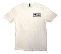 Rock Off officially licensed products Oasis Definitely Maybe Promo T Shirt XL White