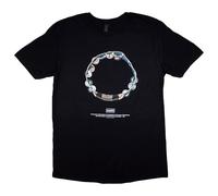 Rock Off officially licensed products Oasis Definitely Maybe Tambourine T Shirt M Black
