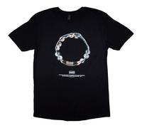 Oasis T-Shirt - Definitely Maybe Tambourine - Officially Licensed - Unisex - S - Black