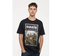 Rock Off officially Licensed Products Oasis Some Might Say Single Cover T-Shirt in Black | Size: Large Rock Off officially Licensed Products Black L