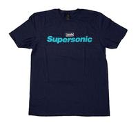 Rock Off officially licensed products Oasis Supersonic Title Colour T Shirt M Navy