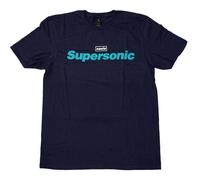 Rock Off officially licensed products Oasis Supersonic Title Colour T Shirt XL Navy