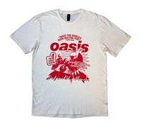Rock Off officially licensed products Oasis What The Worlds Been Waiting for T Shirt XL Beige