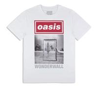 Oasis Wonderwall Single Cover T-Shirt in White | Size: 2XL Oasis White 2XL