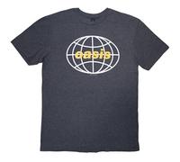Rock Off officially Licensed Products Oasis World Tour USA Canada 1998 T Shirt XL Navy