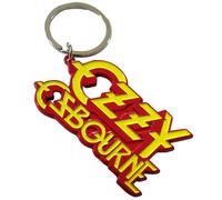 Rock Off officially licensed products Ozzy Osbourne Stacked Logo Keyring Keychain One Size