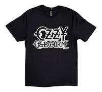 Rock Off Trade Men's T-Shirt Ozzy Osbourne Vintage Logo Official Black X-Large