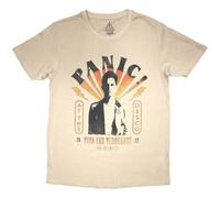 Rock Off officially licensed products Panic at The Disco Viva T Shirt, Sand, S