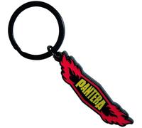 Rock Off officially licensed products Pantera Flames Band Logo Keyring Keychain One Size