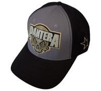 Rock Off officially licensed products Pantera Skull Band Logo Trucker Baseball Cap One Size Charcoal